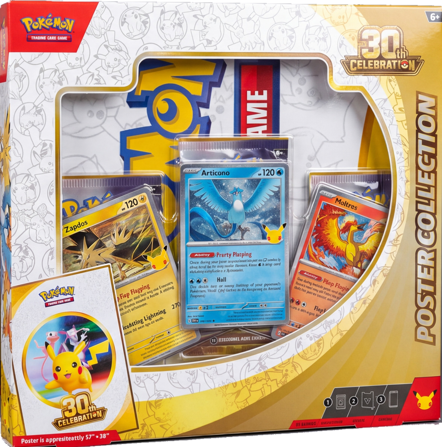Pokémon 30th Anniversary Poster Collection