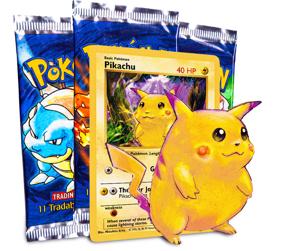 1996 Alpha Packs and Vintage Pikachu